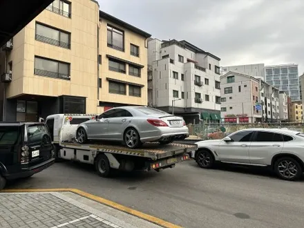 벤츠 AMG CLS63 신차 크롬죽이기/전면그릴, 레터링 엠블럼/카이로스하남점 텐토르하남점 / 하남 망월동