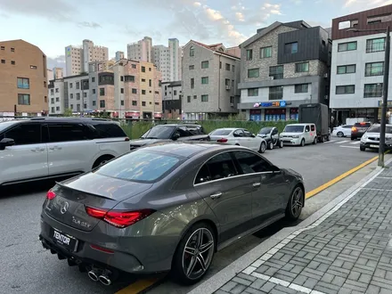 벤츠반사필름 썬팅/벤츠 amg cla 45s 썬팅/블락포디 스카이블루/ 텐토르하남점 / 하남 망월동
