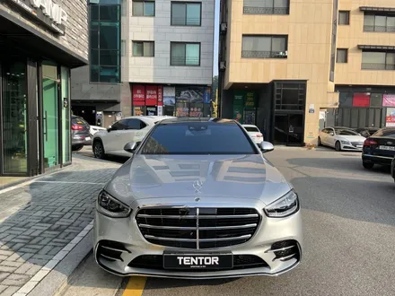 벤츠s클래스 썬팅/텐토르하남점/블락포디 스카이블루/벤츠썬팅 / 하남 망월동