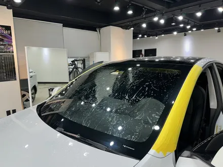 테슬라 모델Y 썬팅은 비반사 필름! 열차단 훌륭한 블락포디 / 하남 망월동