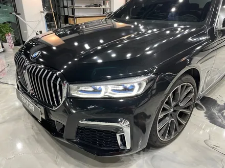 BMW730LD 전체랩핑/3M블랙메탈릭/하남랩핑/텐토르하남점 / 하남 망월동