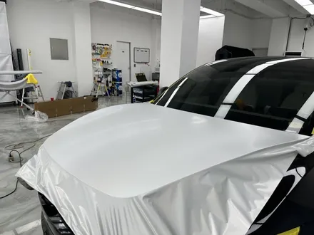 테슬라 블랙! 전체랩핑 사틴 플립 고스트펄로 화사하게! 드레스업! 랩핑잘하는 카이로스 하남본점에서! / 하남 망월동