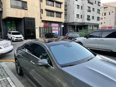 벤츠반사필름 썬팅/벤츠 amg cla 45s 썬팅/블락포디 스카이블루/ 텐토르하남점 / 하남 망월동