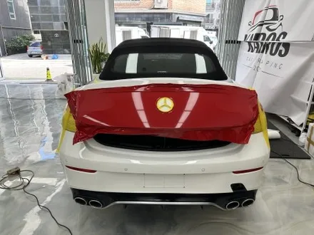 벤츠 AMG E53 까브리올레 전체랩핑, 랩핑제거까지 카이로스 하남본점에서! / 하남 망월동