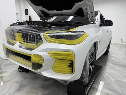 BMW X6 사고수리, 보험수리, 사고대차, 렌트카, 부분광택, 전체PPF, 무광PPF 카이로스 하남본점 / 하남 망월동