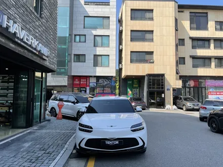 제네시스 gv60하단 크롬죽이기/gv60부분랩핑/전기차랩핑/gv60투톤랩핑/gv60크롬죽이기/gv60가니쉬랩핑/텐토르하남점/제네시스 GV60 / 하남 망월동
