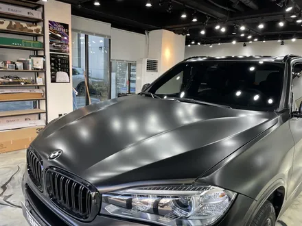 BMW X5 보험수리 전체랩핑/ 사틴블랙/보험수리/랩핑보험처리/사고수리전문/텐토르하남점 / 하남 망월동