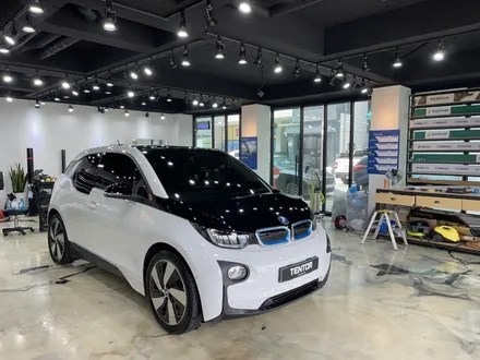 bmwi3 썬팅/하버캠프세라믹본드/하버캠프 미사망월점/실내랩핑/리얼우드/텐토르하남점 / 하남 망월동
