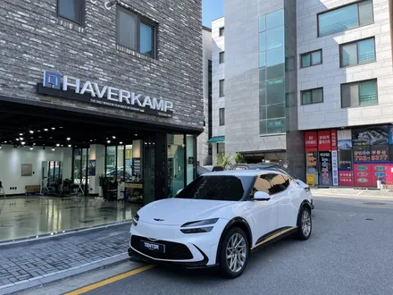 제네시스 gv60하단 크롬죽이기/gv60부분랩핑/전기차랩핑/gv60투톤랩핑/gv60크롬죽이기/gv60가니쉬랩핑/텐토르하남점/제네시스 GV60 / 하남 망월동