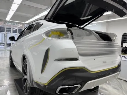 BMW X6 사고수리, 보험수리, 사고대차, 렌트카, 부분광택, 전체PPF, 무광PPF 카이로스 하남본점 / 하남 망월동