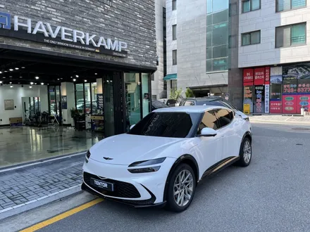 제네시스 gv60하단 크롬죽이기/gv60부분랩핑/전기차랩핑/gv60투톤랩핑/gv60크롬죽이기/gv60가니쉬랩핑/텐토르하남점/제네시스 GV60 / 하남 망월동
