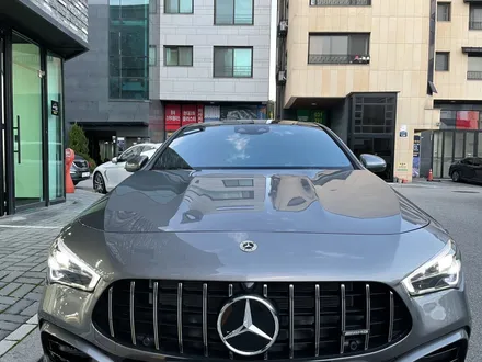 벤츠반사필름 썬팅/벤츠 amg cla 45s 썬팅/블락포디 스카이블루/ 텐토르하남점 / 하남 망월동