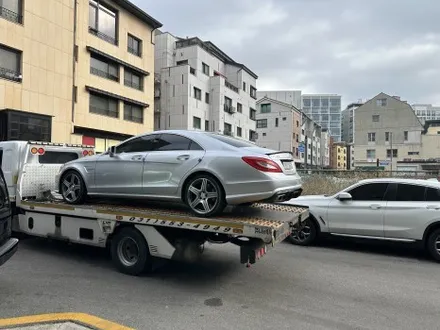 벤츠 AMG CLS63 신차 크롬죽이기/전면그릴, 레터링 엠블럼/카이로스하남점 텐토르하남점 / 하남 망월동