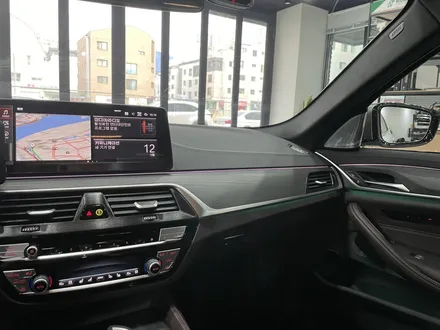 BMW실내랩핑/리얼우드필름/메탈브러쉬/텐토르하남점/BMW550i / 하남 망월동