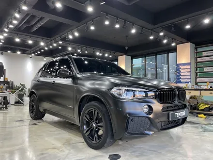 BMW X5 보험수리 전체랩핑/ 사틴블랙/보험수리/랩핑보험처리/사고수리전문/텐토르하남점 / 하남 망월동