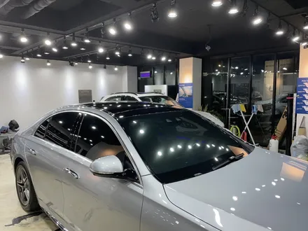 벤츠s클래스 썬팅/텐토르하남점/블락포디 스카이블루/벤츠썬팅 / 하남 망월동