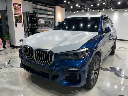 BMW X5 30d M SPORTS전체랩핑/BMW랩핑/BMW전체랩핑/텐토르하남점/하남랩핑/3m사틴프로즌바닐라/bmw x5 30d m / 하남 망월동