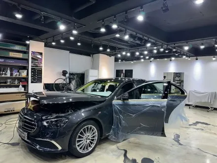 벤츠 E250 썬팅, 하버캠프 세라믹본드로 열차단율을 확실하게!파이어볼 실라로 유리막 코팅과 광택! / 하남 망월동