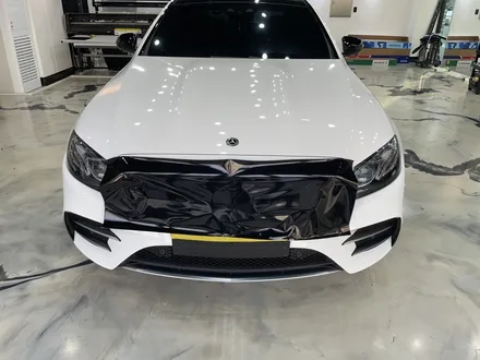 벤츠AMG E클래스 전면그릴랩핑/생활보호패키지/텐토르하남점/벤츠부분랩핑/벤츠랩핑 / 하남 망월동