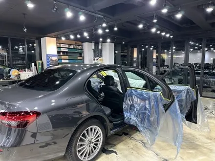 벤츠 E250 썬팅, 하버캠프 세라믹본드로 열차단율을 확실하게!파이어볼 실라로 유리막 코팅과 광택! / 하남 망월동