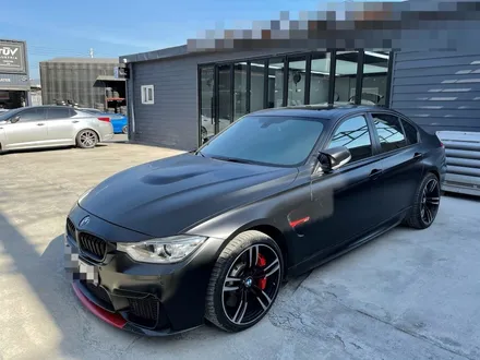 하남랩핑,BMW 320d M바디킷,전체랩핑,사틴블랙,텐토르 하남점 / 하남 망월동