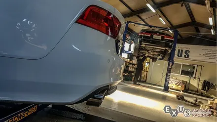 아우디 a7 3.0 tfsi 듀얼 가변배기 튜닝 / 터프한 팝콘 배기 사운드 [ 성남 분당 용인 가변배기 튜닝샵 익서스팩토리] / 용인 처인구