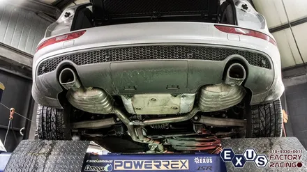 아우디 Q5 45TDI 머플러팁 튜닝 / JSR 114.3파이 대구경 싱글팁 교체 - 성남 분당 용인 배기 튜닝샵 익서스팩토리 / 용인 처인구