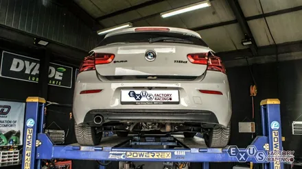 [용인 익서스팩토리]BMW F20 118d 순정형 듀얼배기 튜닝 / 구조변경 필요없는 듀얼배기 / 용인 처인구