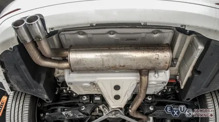 BMW 3GT 구조변경 필요없는 순정형 듀얼배기 / 실버크롬 듀얼팁 - 성남 분당 용인 배기 튜닝샵 익서스팩토리 / 용인 처인구