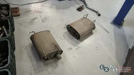 12년식 머스탱 3.7G 액슬백 듀얼배기 / 부담스럽지 않은 배기 사운드 - 용인 익서스팩토리 / 용인 처인구