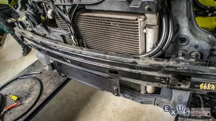 뉴모닝 미션오일쿨러 티마스터 오일써모밸브 장착 - 성남 분당 용인 튜닝샵 익서스팩토리 / 용인 처인구