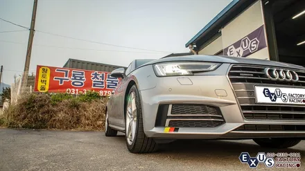 [익서스팩토리]아우디 B9 A4 2.0 tfsi 아이박 다운스프링 장착 / 확실한 다운포스와 주행성능 - 성남 분당 용인 튜닝샵 / 용인 처인구