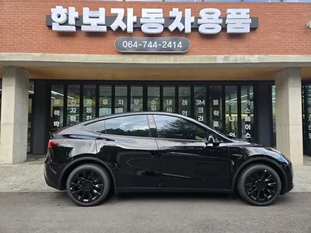 [제주 한보자동차용품] 테슬라 모델Y 신차 패키지 3M 크리스탈라인 썬팅 / PPF 시공 / 유리 발수코팅 제주시 썬팅 / 제주도 제주시