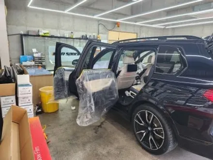 [제주 한보자동차용품] 제주 BMW X7 블락포디 샴페인골드 썬팅 시공 / 제주도 썬팅 추천 / 제주도 제주시