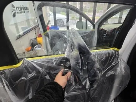 [제주 한보자동차용품] 올란도 썬팅 재시공 - 티나인 R100 썬팅 / 제주 썬팅 추천 / 제주도 제주시