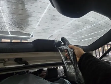 [제주 한보자동차용품] 올란도 썬팅 재시공 - 티나인 R100 썬팅 / 제주 썬팅 추천 / 제주도 제주시