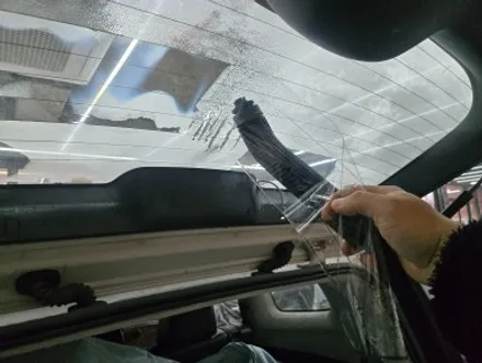 [제주 한보자동차용품] 올란도 썬팅 재시공 - 티나인 R100 썬팅 / 제주 썬팅 추천 / 제주도 제주시