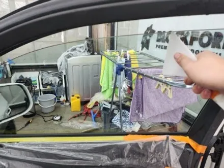 [제주 한보자동차용품] 올란도 썬팅 재시공 - 티나인 R100 썬팅 / 제주 썬팅 추천 / 제주도 제주시