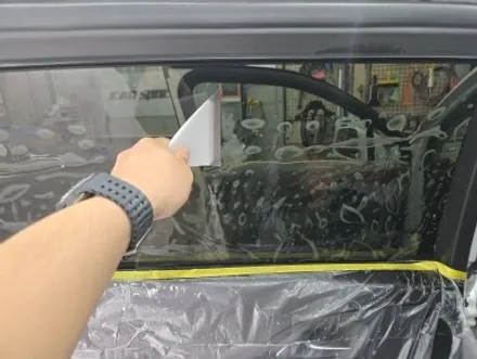 [제주 한보자동차용품] 올란도 썬팅 재시공 - 티나인 R100 썬팅 / 제주 썬팅 추천 / 제주도 제주시