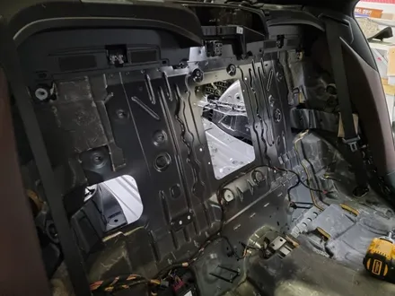 BMW7시리즈 740D 실내공명음 자동차방음 결과는? / 부산 강서