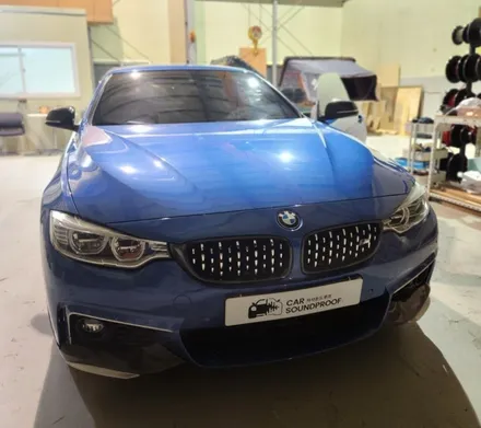 BMW 4시리즈 크레파스 냄새 제거 작업 후기｜F바디 대시보드 방음재 교체 / 부산 강서