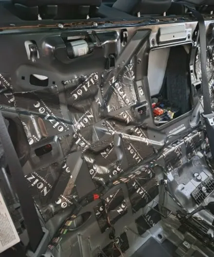 벤츠S클래스 W221 실내 악취 크레파스 냄새 제거! / 부산 강서