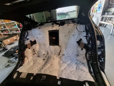 BMW7시리즈 740D 실내공명음 자동차방음 결과는? / 부산 강서