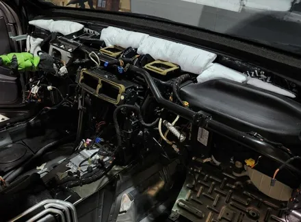 크레파스 냄새 제거 W221 벤츠 S500!! / 부산 강서