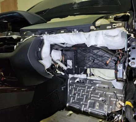 크레파스 냄새 제거 W221 벤츠 S500!! / 부산 강서