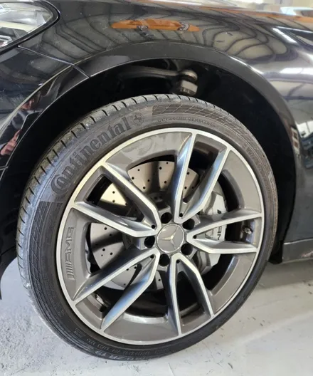 벤츠C클래스 AMG 도어, 휀더 방음. / 부산 강서