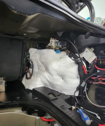 BMW7시리즈 E66 올드카 크레파스 냄새 제거 방법은? / 부산 강서