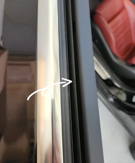 벤츠C클래스 AMG 도어, 휀더 방음. / 부산 강서