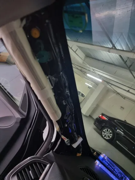 부산 용원 싼타페 파인뷰 블랙박스 출장 시공! / 부산 강서