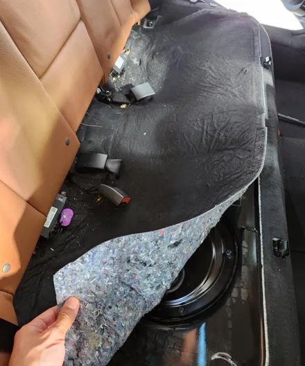 부산 BMW3시리즈 320D 크레파스 냄새 제거 해결!! / 부산 강서